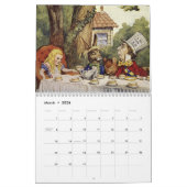 Calendrier Alice au pays des merveilles 2020 (Mar 2026)