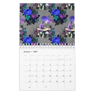 Calendrier Alice au Pays des Merveilles Chenille Fumant des F