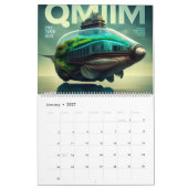 Calendrier Alien Navigator 2024 (Jan 2027)