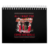 Calendrier All I Want Beagle And Coffee (Protection)