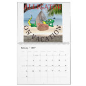 Calendrier Alligator en vacances (Feb 2027)
