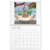 Calendrier Alligator en vacances (Jan 2026)