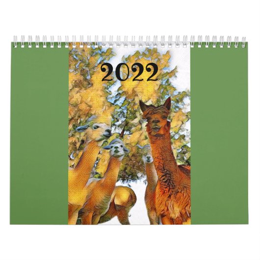 Calendrier Alpaca 2022 (Protection)