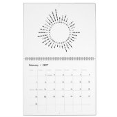 Calendrier Alphabet Code Morse (Feb 2027)