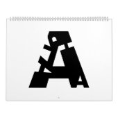 Calendrier Alphabet d'orthographe 24 mois (Protection)