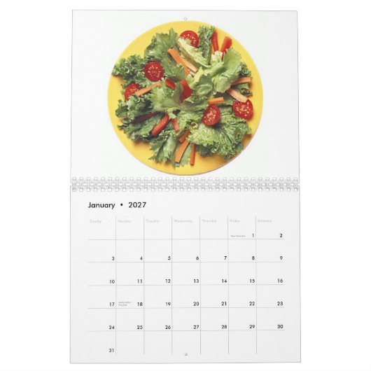 Calendrier Amants végétaux (Jan 2027)