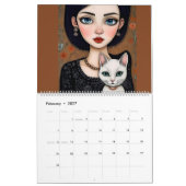 Calendrier amateur de chats 2027 (Feb 2027)