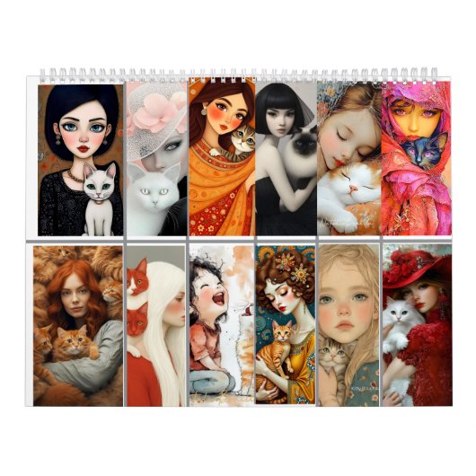 Calendrier amateur de chats 2027 (Protection)