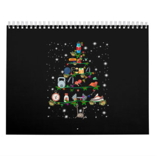 Calendrier Amateur de remise en forme Arbre de Noël pour in