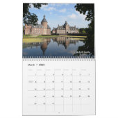 Calendrier Amateurs de château, Photographies de château, 12  (Mar 2026)