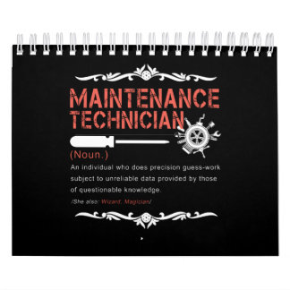 Calendrier Amateurs mécaniques |Définition du technicien de m