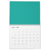 Calendrier Améliorez votre conception avec un Arrière - plan (Mar 2027)