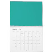 Calendrier Améliorez votre conception avec un Arrière - plan (Feb 2027)