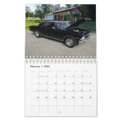 Calendrier américain de voitures de muscle (Feb 2026)