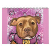 CALENDRIER AMÉRICAIN STAFFORDSHIRE TERRIER (Protection)