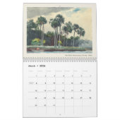 Calendrier American Art Winslow Homer Aquarelle Peintures (Mar 2026)
