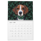 Calendrier American Foxhound (Mar 2027)