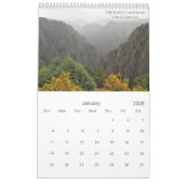 Calendrier American National Parks The West (Jan 2026)