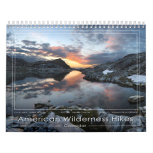Calendrier American Wilderness 2 Arizona/Californie/Colorado
