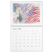 Calendrier Americana par Sherry Jarvis (Jan 2027)