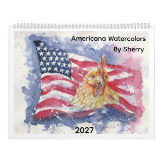 Calendrier Americana par Sherry Jarvis