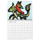 Calendrier amérindien du Michigan Anishinaabee (Feb 2026)