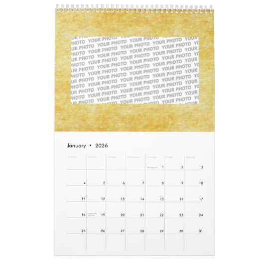 Calendrier Amérindiens Kokopelli - Dansez votre vie 1 (Jan 2026)