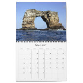 Calendrier Amérique - Equateur - Galapagos - (Mar 2027)
