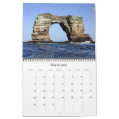 Calendrier Amérique - Equateur - Galapagos - (Mar 2026)