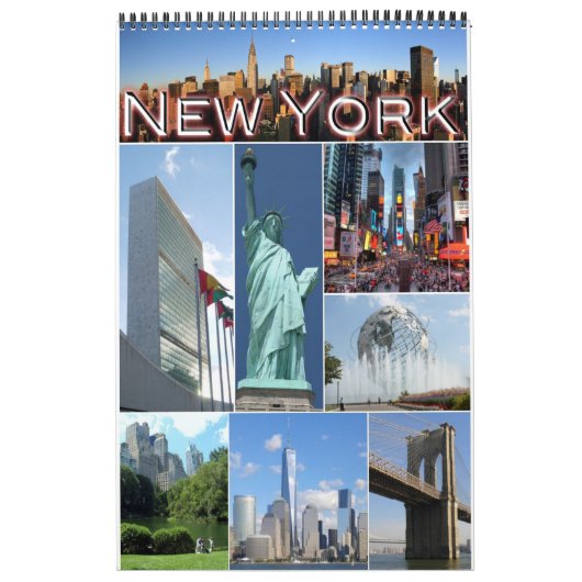 Calendrier Amérique - États-Unis - New York - (Protection)