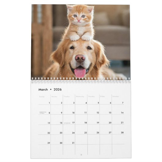 Calendrier Ami furry (Mar 2026)