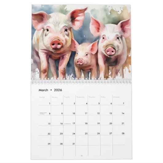 Calendrier Amis Barnyard (Mar 2026)