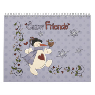 Calendrier Amis de neige 2012