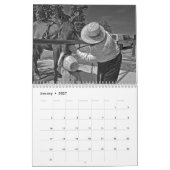 Calendrier Amish B&W (Jan 2027)