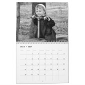 Calendrier Amish B&W (Mar 2027)