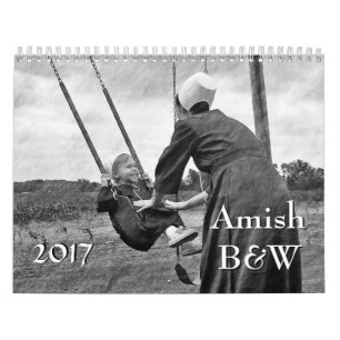 Calendrier Amish B&W