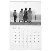 Calendrier Amish B&W (Feb 2026)