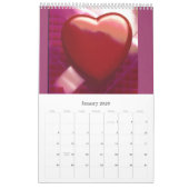 Calendrier Amour 2012 (Jan 2026)