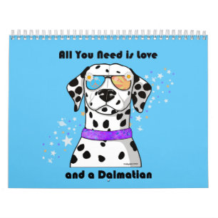 Calendrier Amour dalmate
