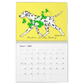 Calendrier Amour dalmate (Mar 2027)