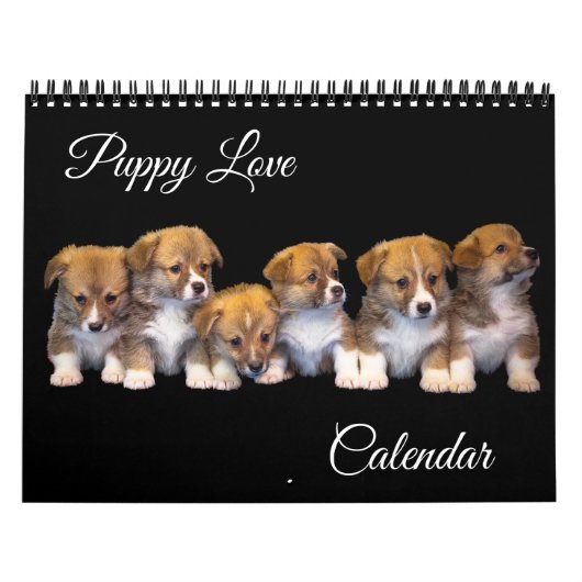 Calendrier Amour de Chiots (Protection)
