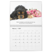 Calendrier Amour, Rire & Relax Cavalier King Charles Spaniels (Feb 2027)