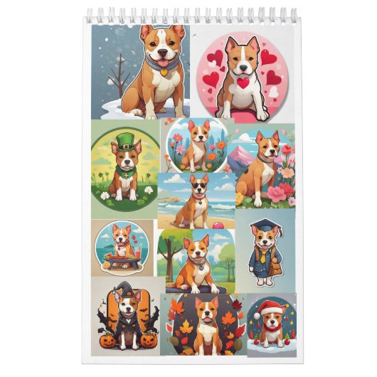 Calendrier AmStaff Adventures (Protection)