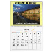 Calendrier AMSTERDAM 1, AMSTERDAM, HOLLANDE,… - customisé (Mar 2027)