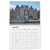 Calendrier Amsterdam-Pays-Bas (Jan 2027)