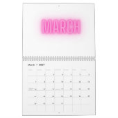 Calendrier amusant 2026 (Mar 2027)