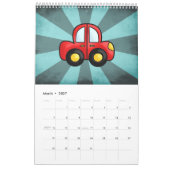 Calendrier amusant pour enfants  (Mar 2027)