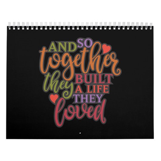 Calendrier Amusants Ensemble, Ils Ont Construit Une Réunion F (Protection)