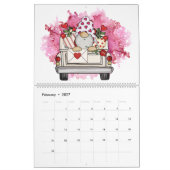 Calendrier Amusants Gnomes 2025 Famille Amical (Feb 2027)