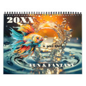 Calendrier Amusants Imaginaire Fairy Tale Surreal Art (Protection)